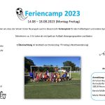 Fußball Feriencamp 2023